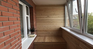 Отделка, остекление, утепление балконов в Мценске от 207 руб. м/2.