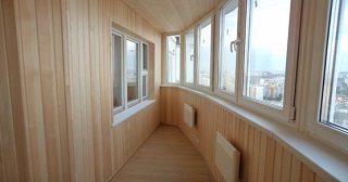 Отделка, остекление, утепление балконов в Мценске от 207 руб. м/2.